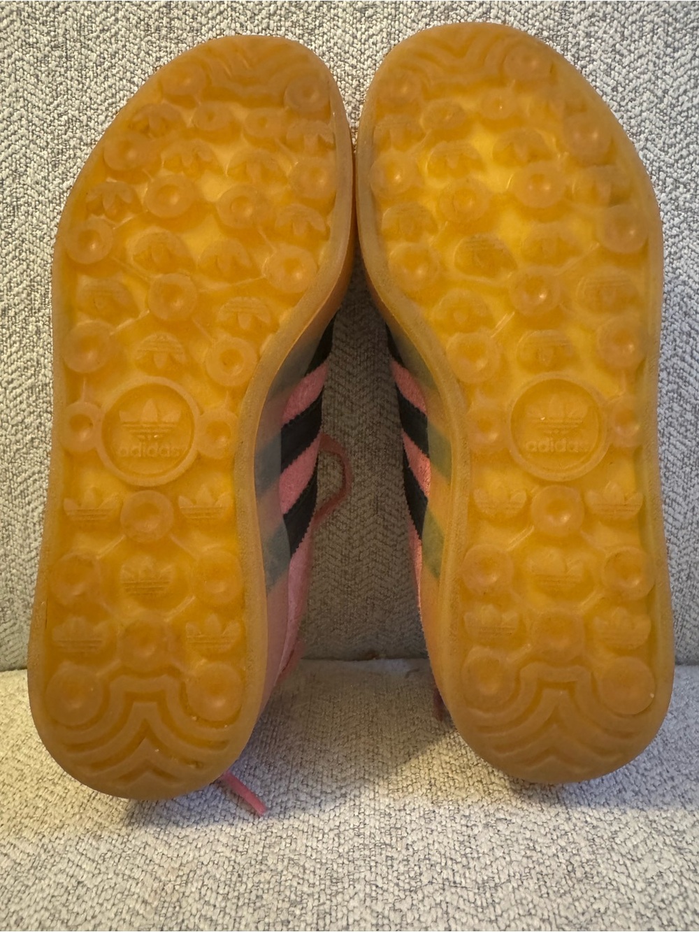 Adidas Gazelle Pink Suede Sneakers - Picture 6 of 8